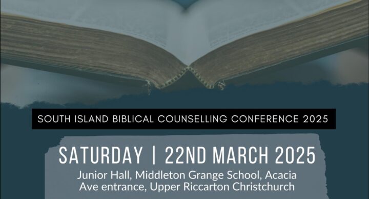 South Island Biblical Counselling Conference 2025